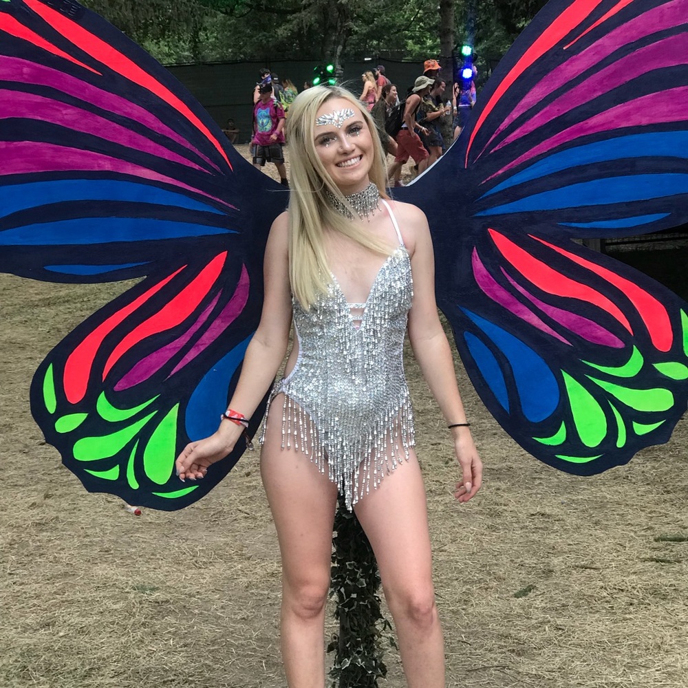 Easy Tiger Shimmy Shimmy Holographic Bodysuit